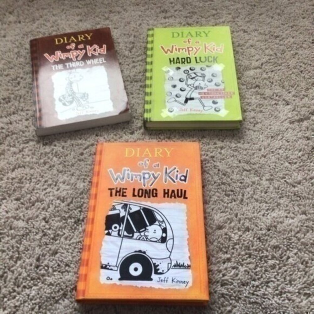 Diary of a Wimpy Kid books 7-9